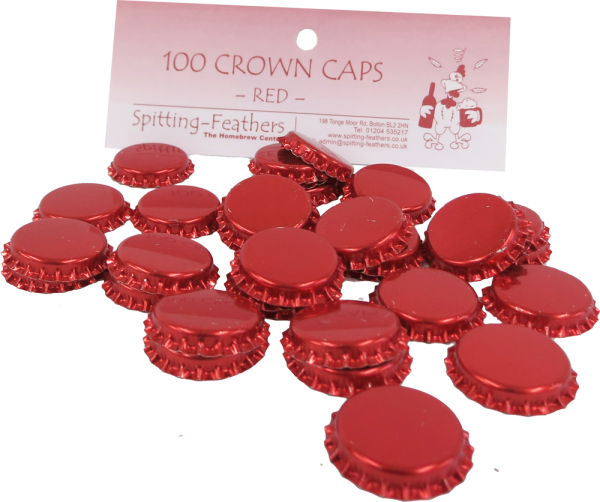 Red Crown Caps (100's)